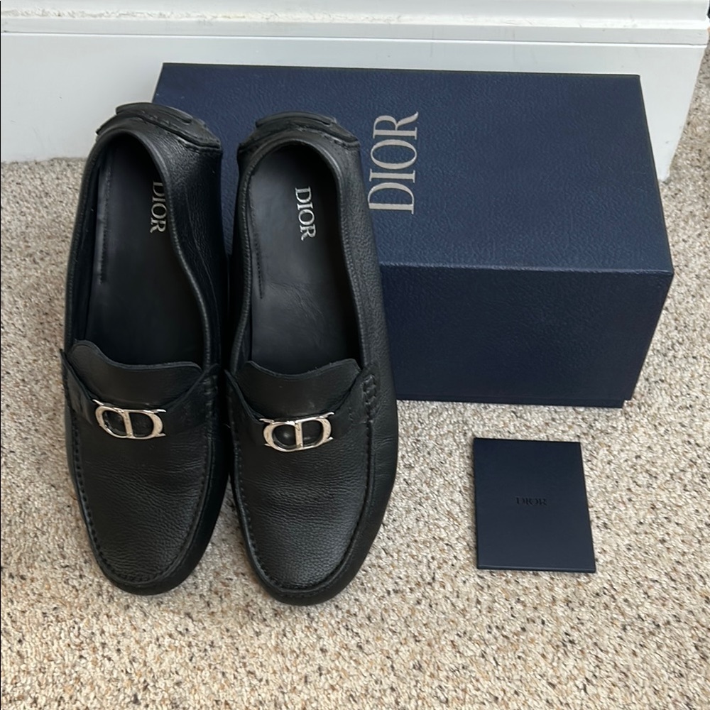 Dior Men's Black Loafers